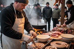 Pravá severochodská zabijačka? Vyrazte za masovými pochoutkami do Chodové Plané